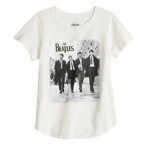 Beatles in London rock Official T-Shirt L XL Gilrs 7-16 NWT